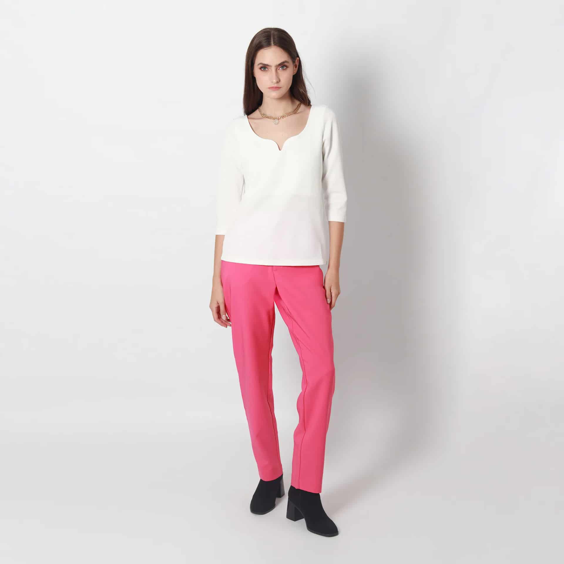 Pantalon Tiro Medio Bota Recta - miniatura 1