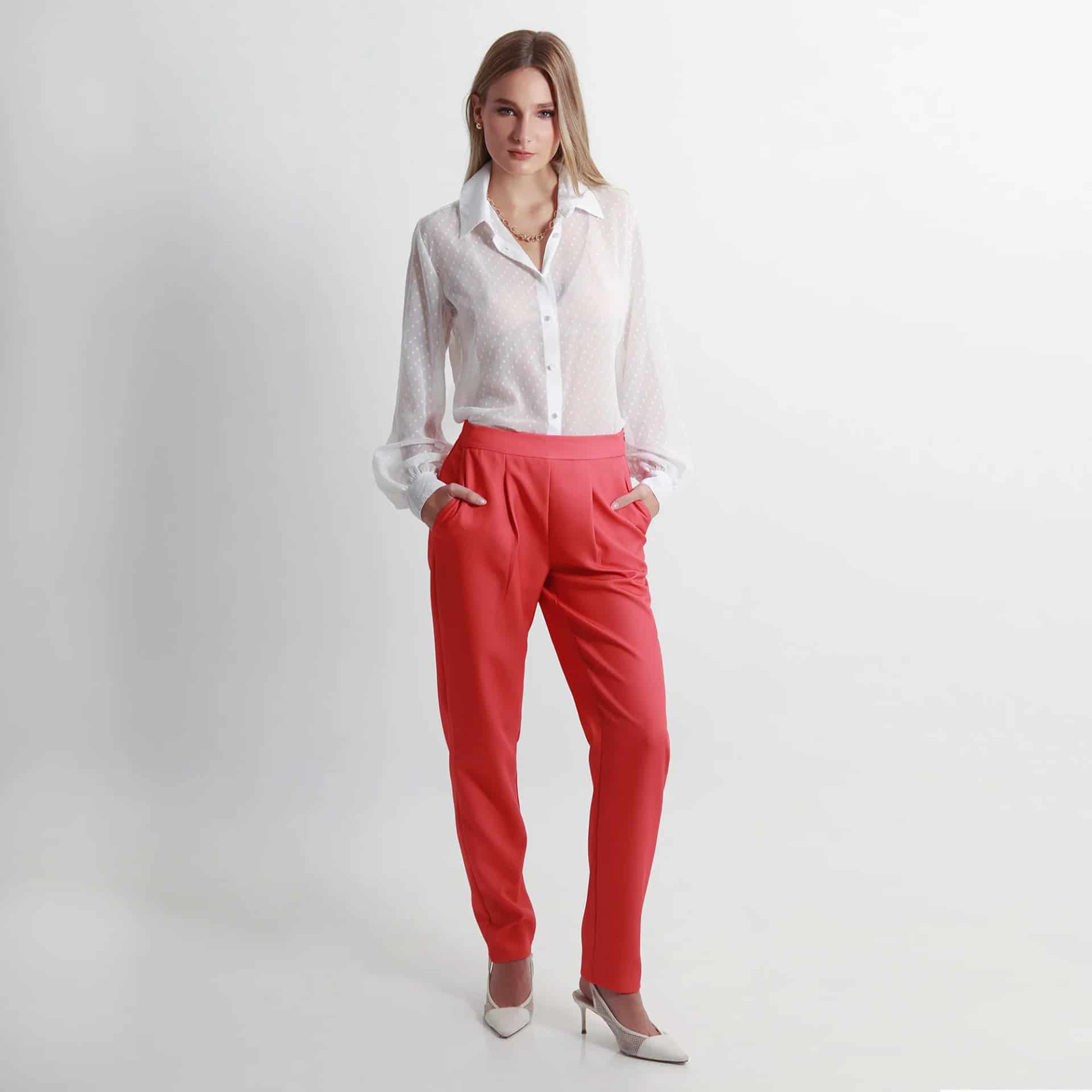 Pantalon Tiro Alto Bota Recta - miniatura 1