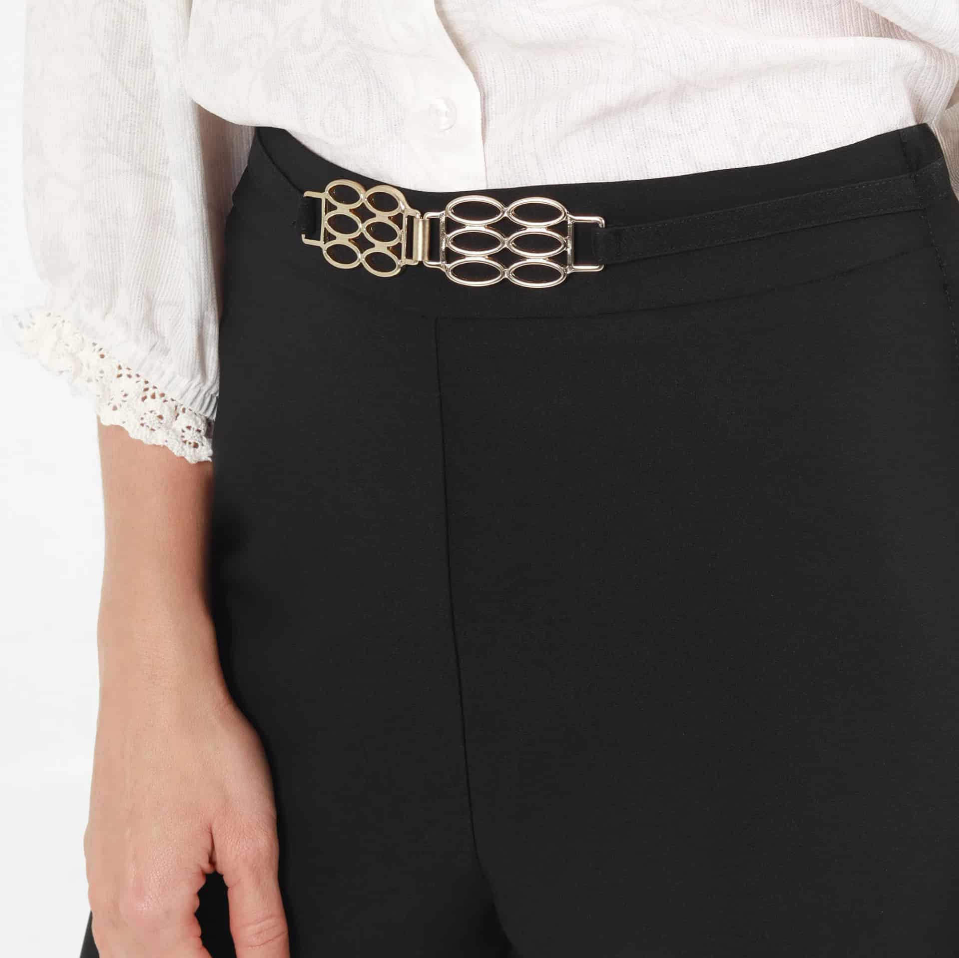 Pantalon Tiro Alto Bota Recta - miniatura 3