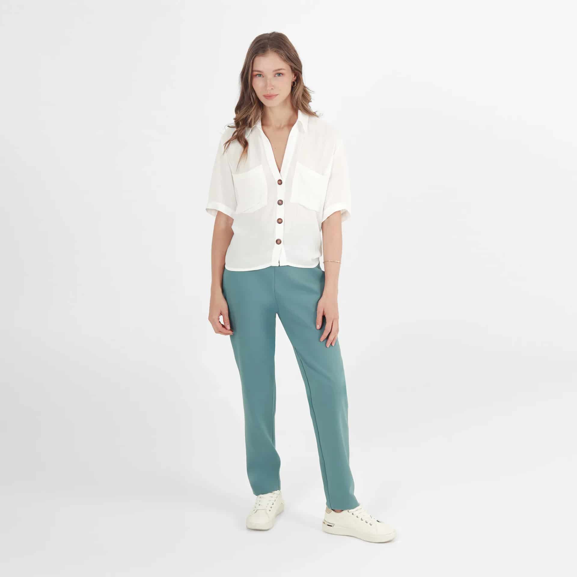 Pantalon Tiro Alto Bota Recta - miniatura 6