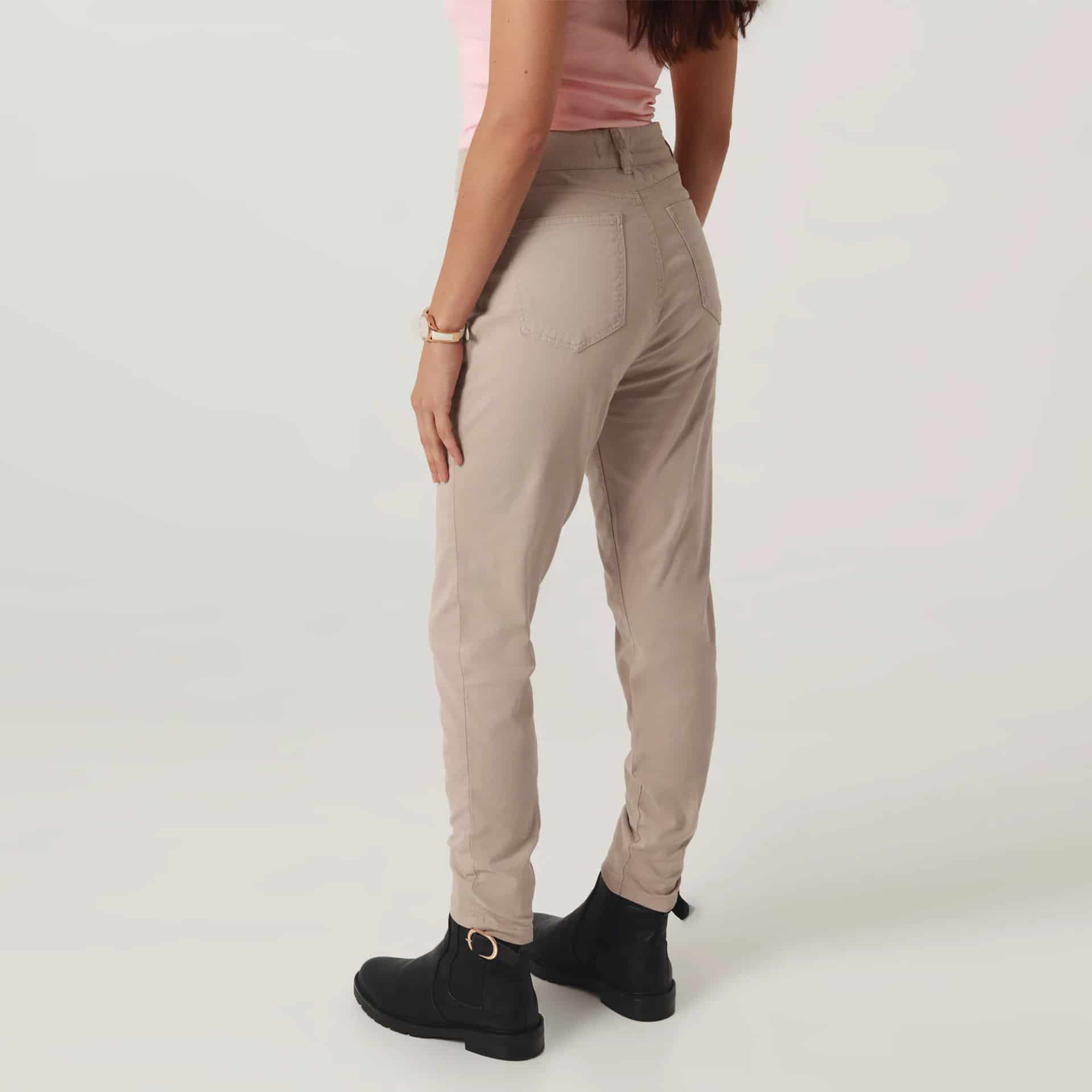Pantalon Tiro Alto Bota Skinny - miniatura 4