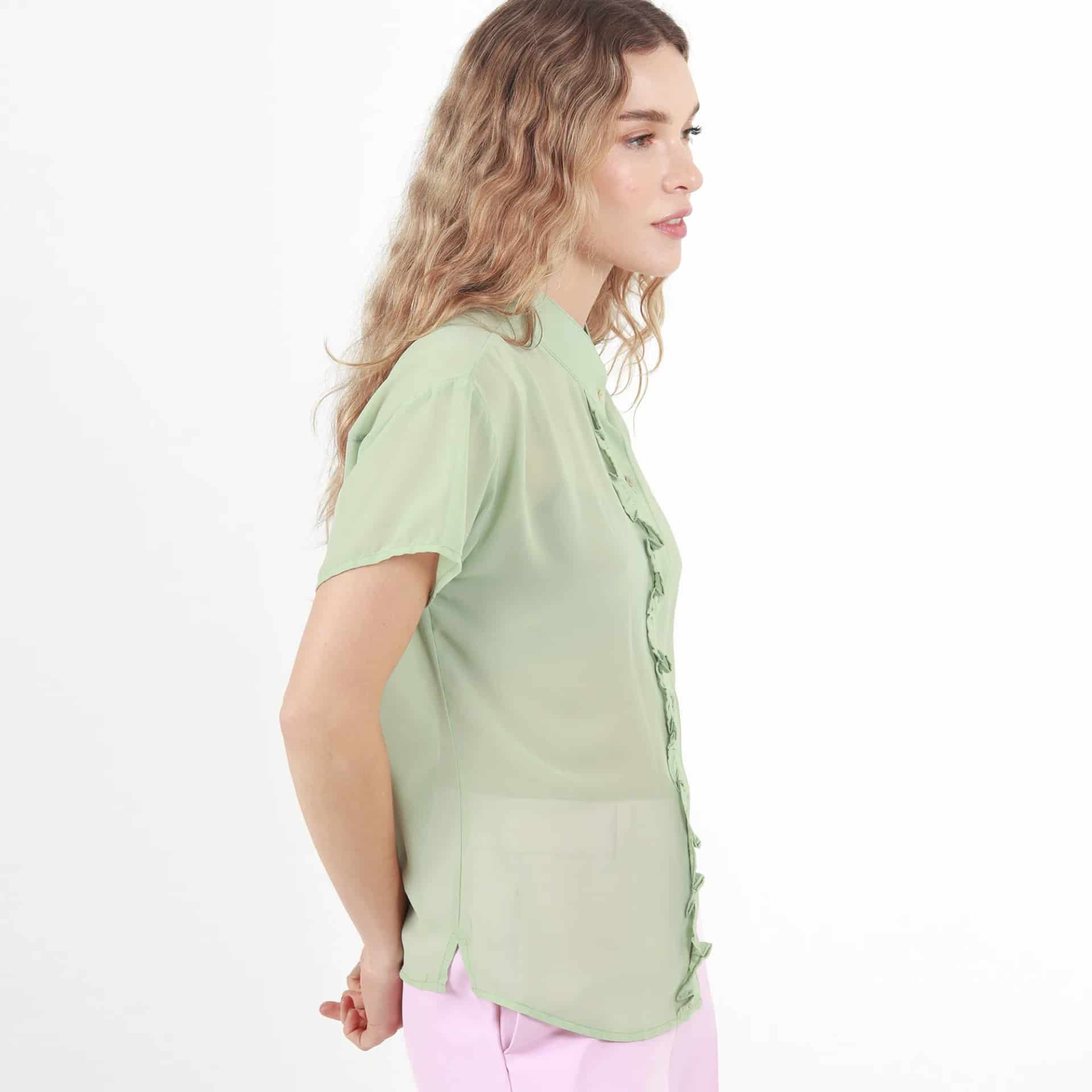 Blusa Cuello Neru Manga Corta - miniatura 38