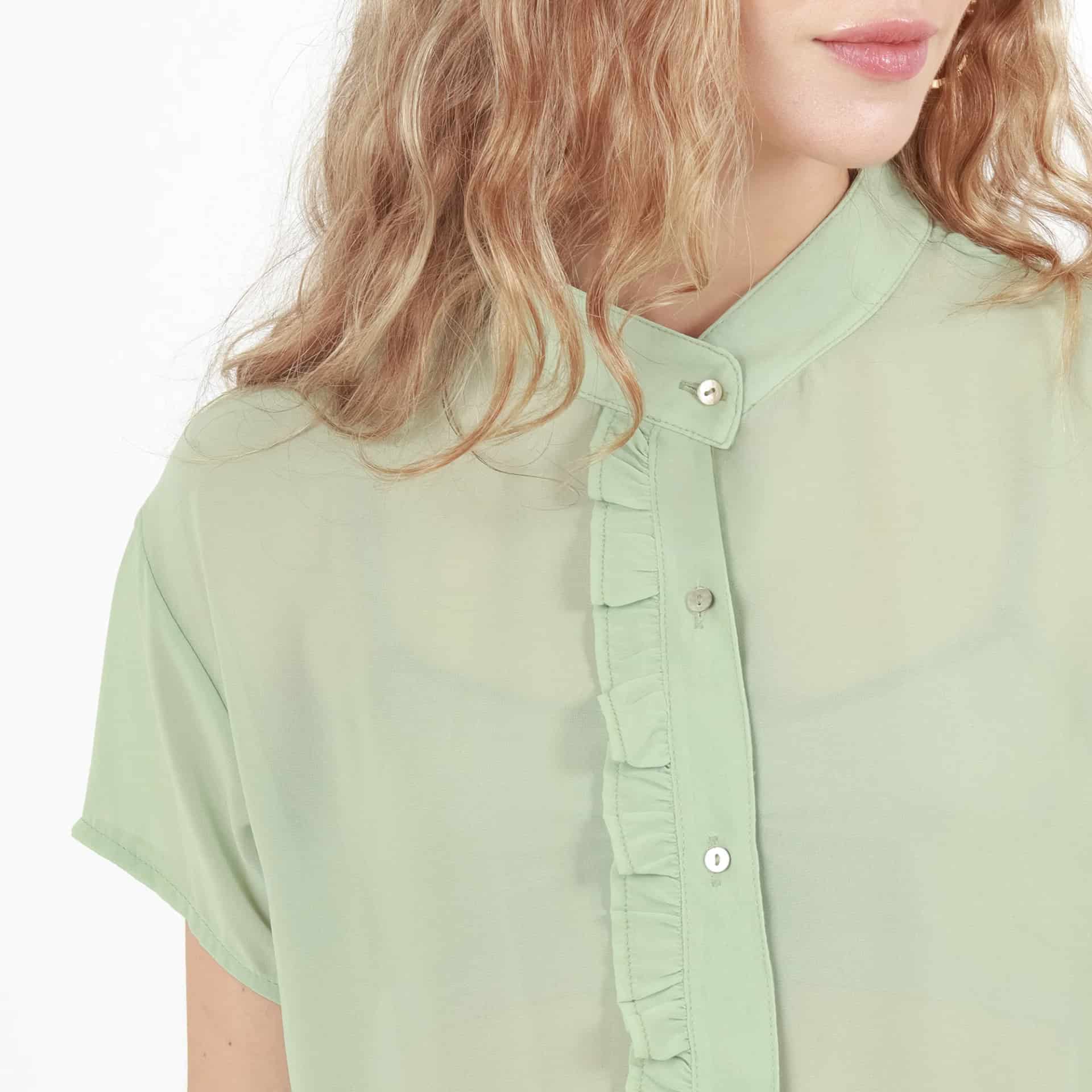 Blusa Cuello Neru Manga Corta - miniatura 40