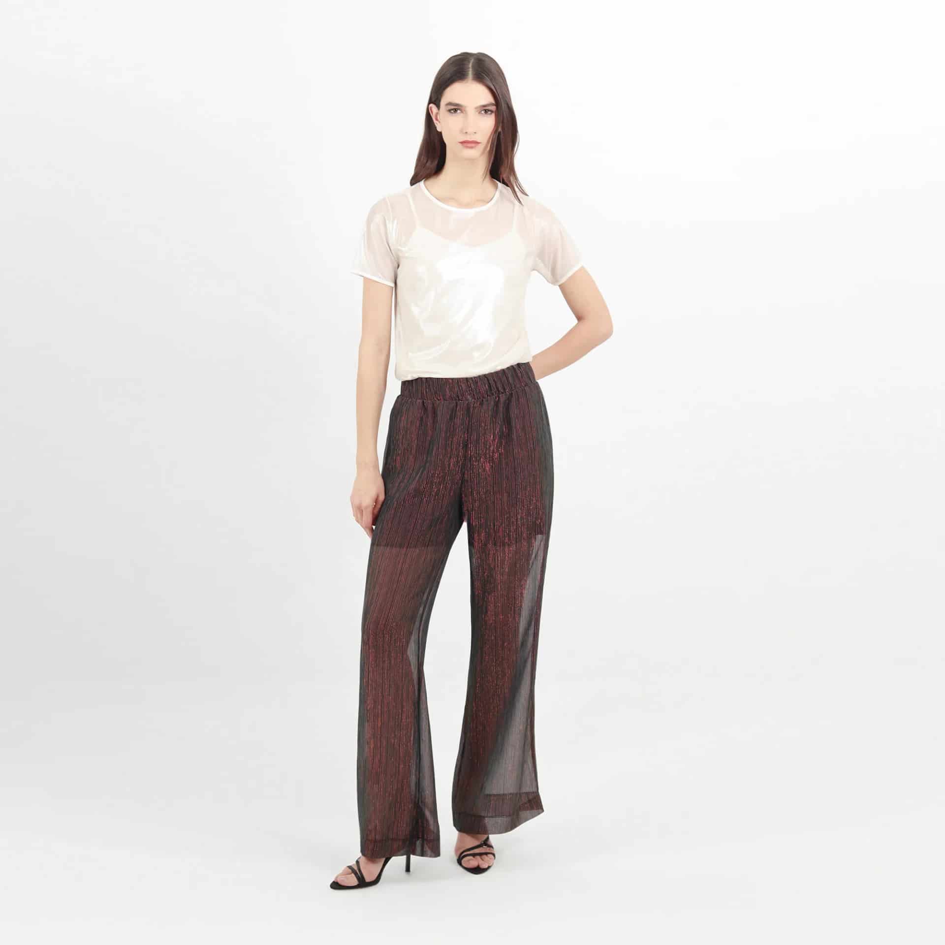 Pantalon Tiro Alto Bota Flare - miniatura 1