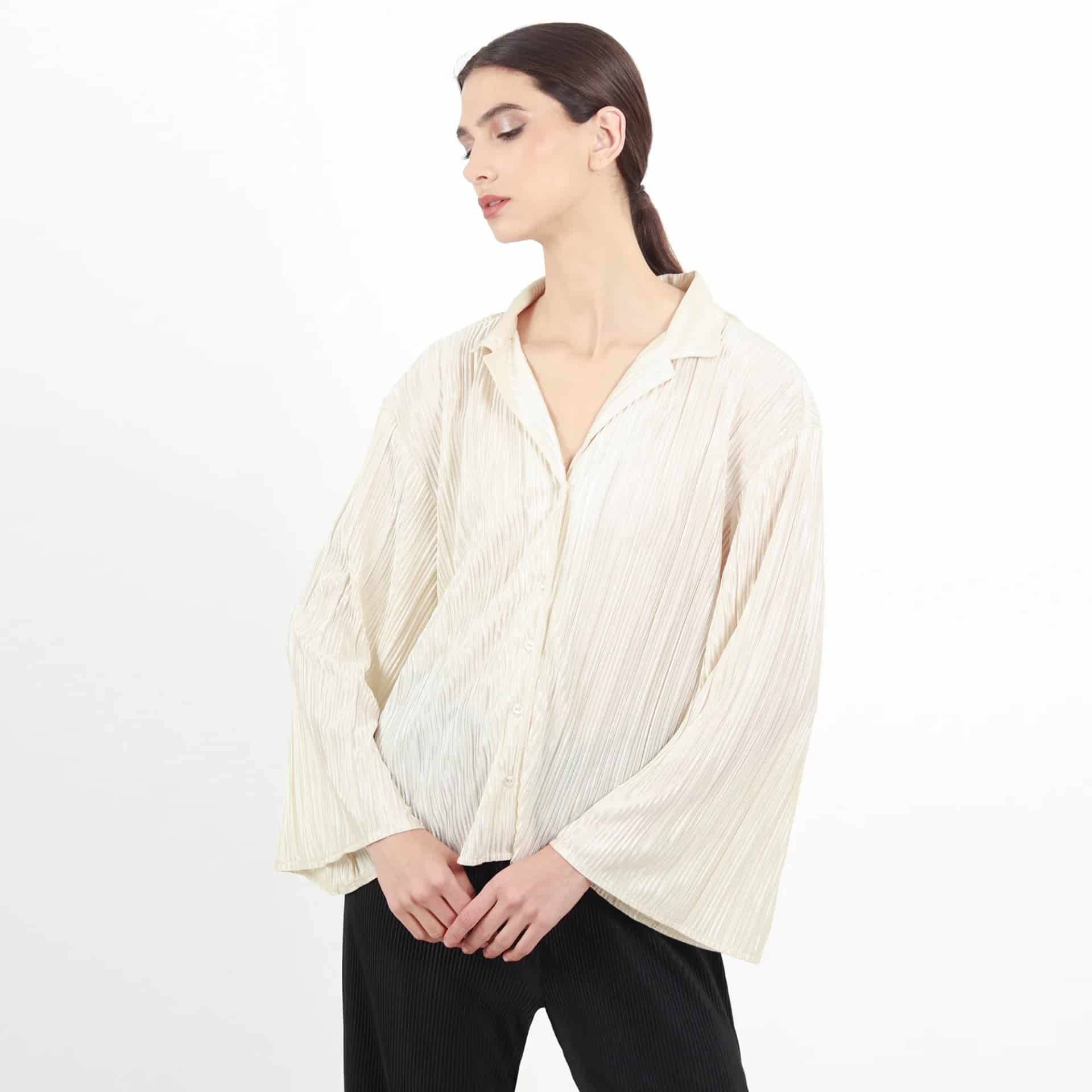 Blusa Cuello Sport Manga Larga - miniatura 1