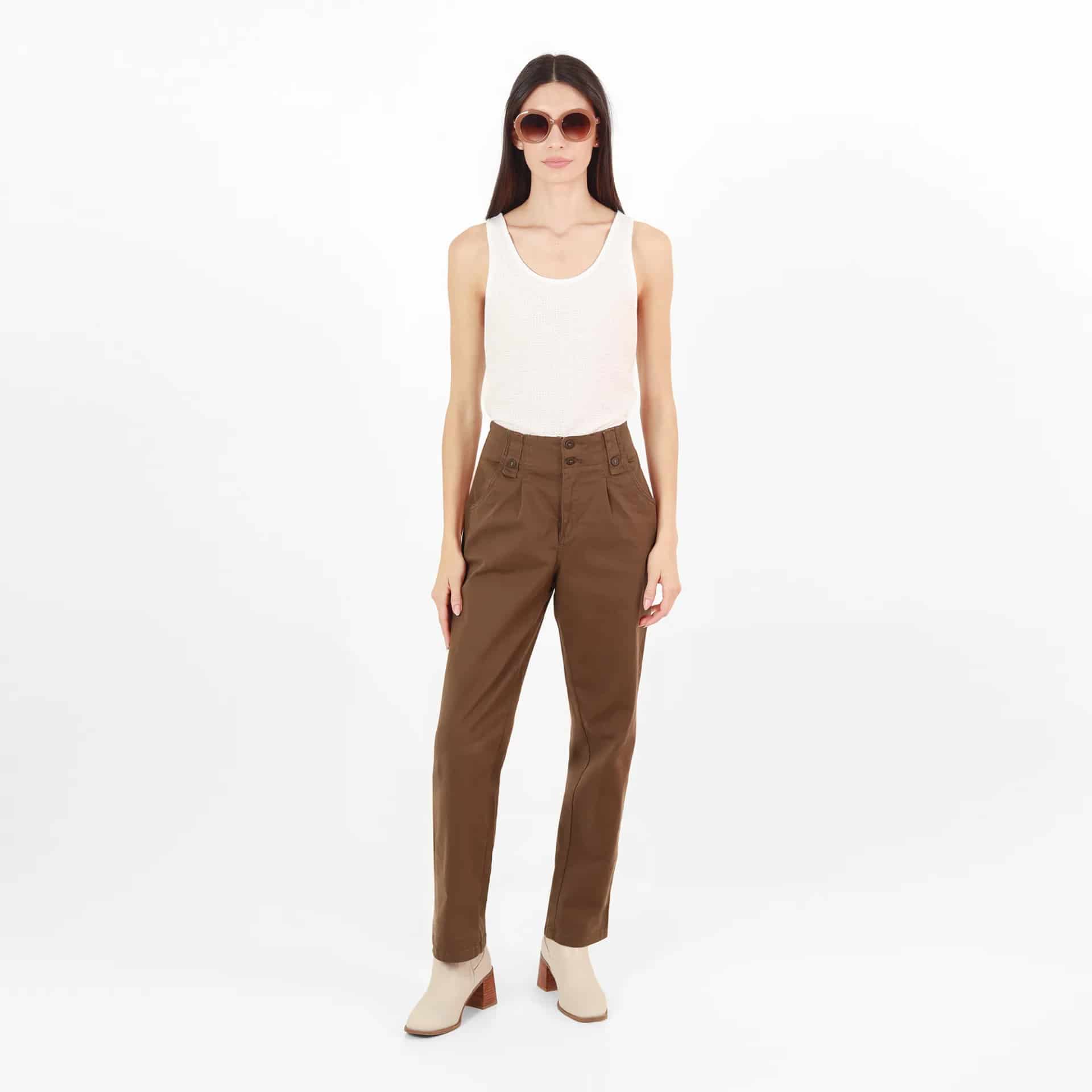 Pantalon Tiro Alto Bota Recta - miniatura 1