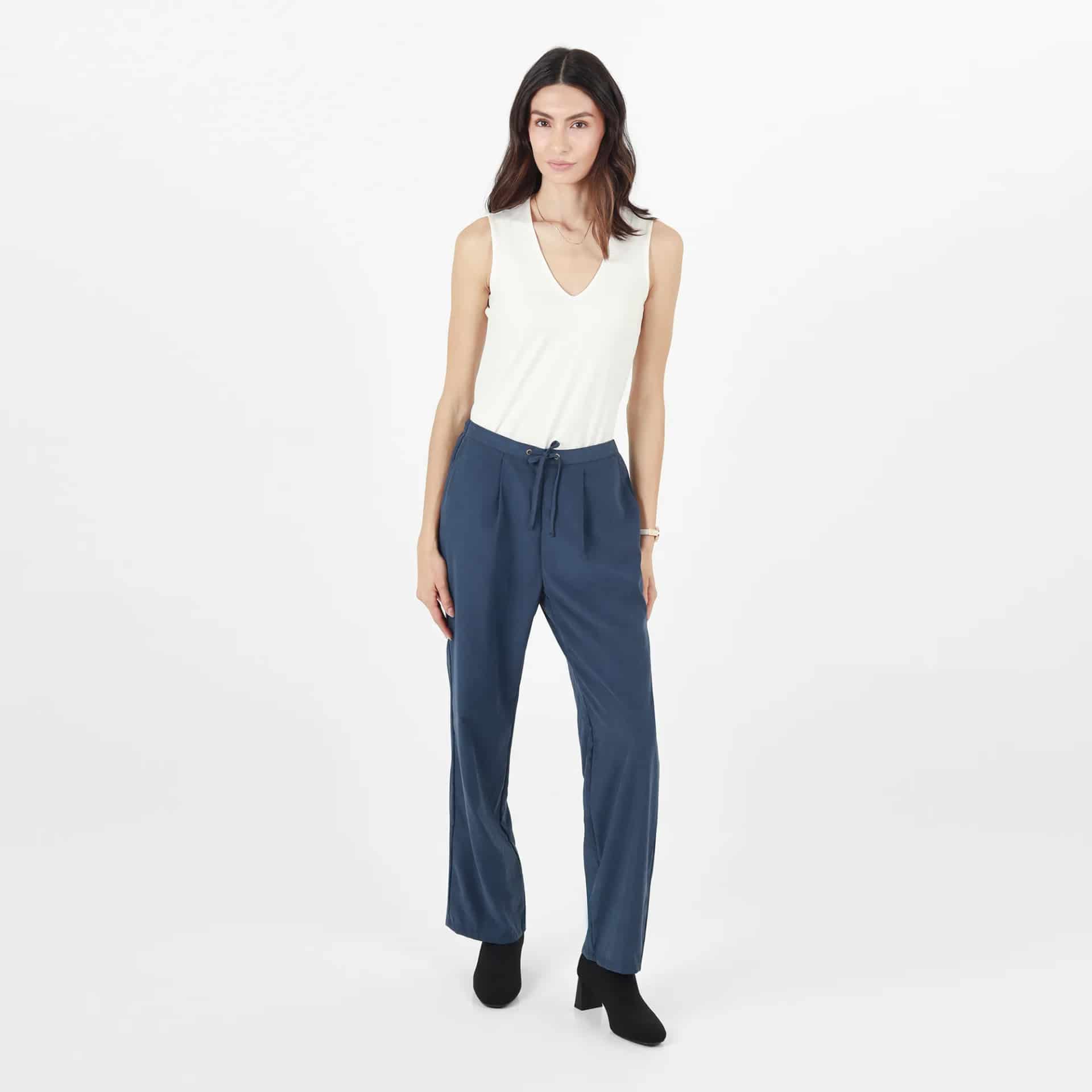 Pantalon Tiro Alto Bota Recta - miniatura 1
