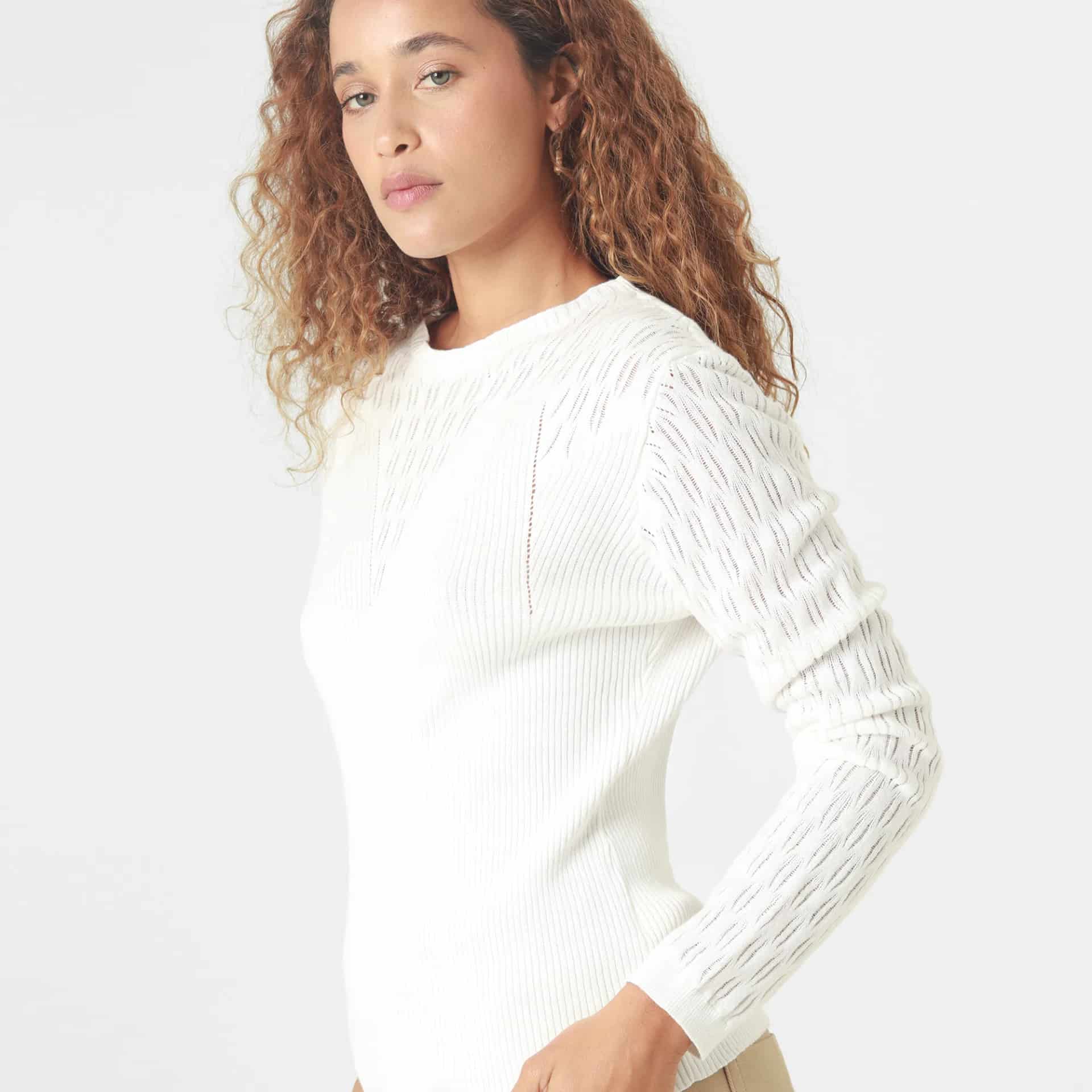 Sweater Cuello Redondo Manga Larga - miniatura 6