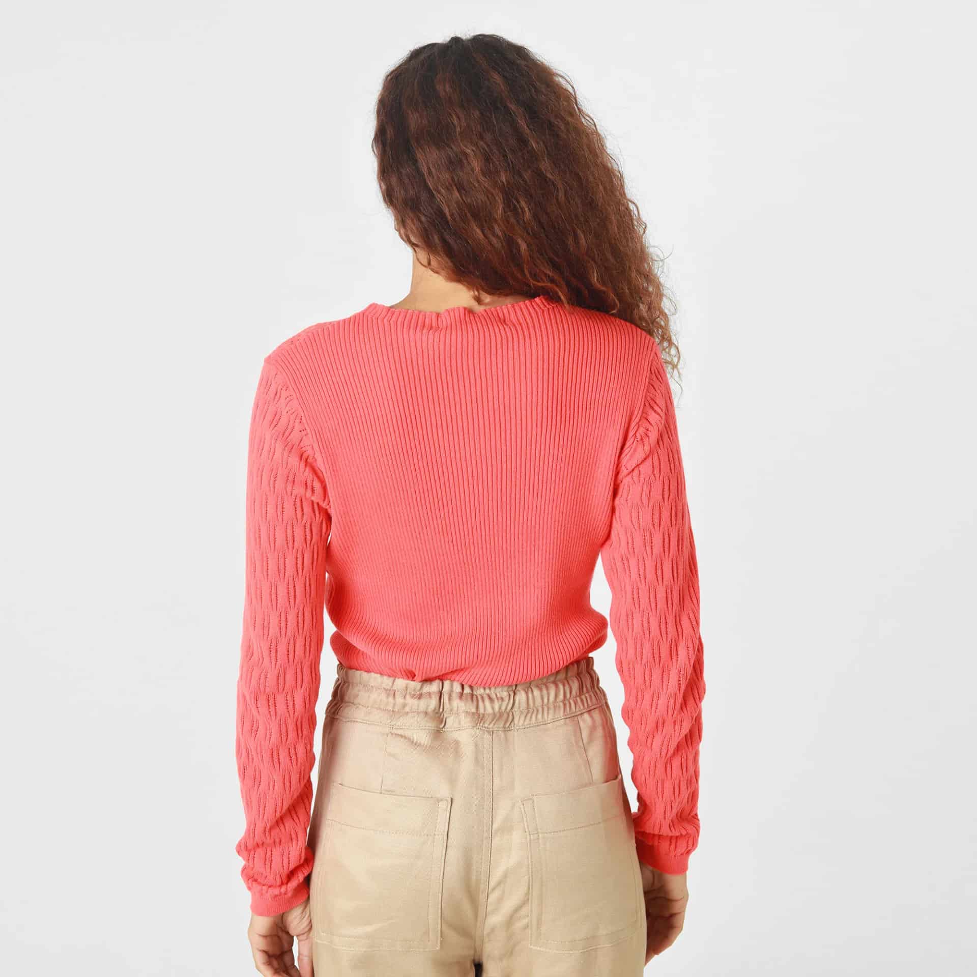 Sweater Cuello Redondo Manga Larga - miniatura 4