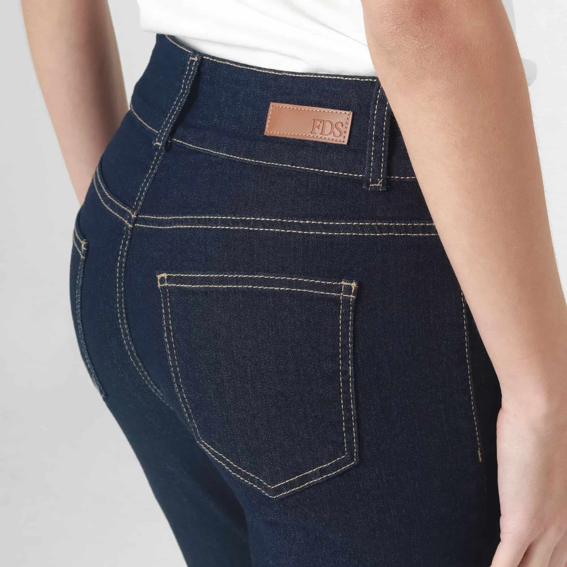 Jean Tiro Medio Bota Skinny - miniatura 4