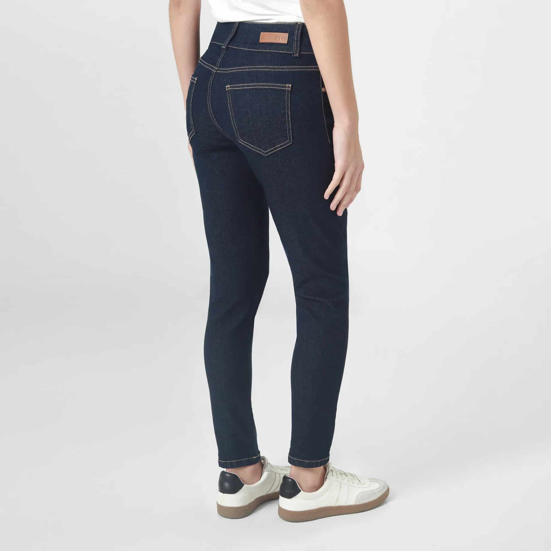 Jean Tiro Medio Bota Skinny - miniatura 3
