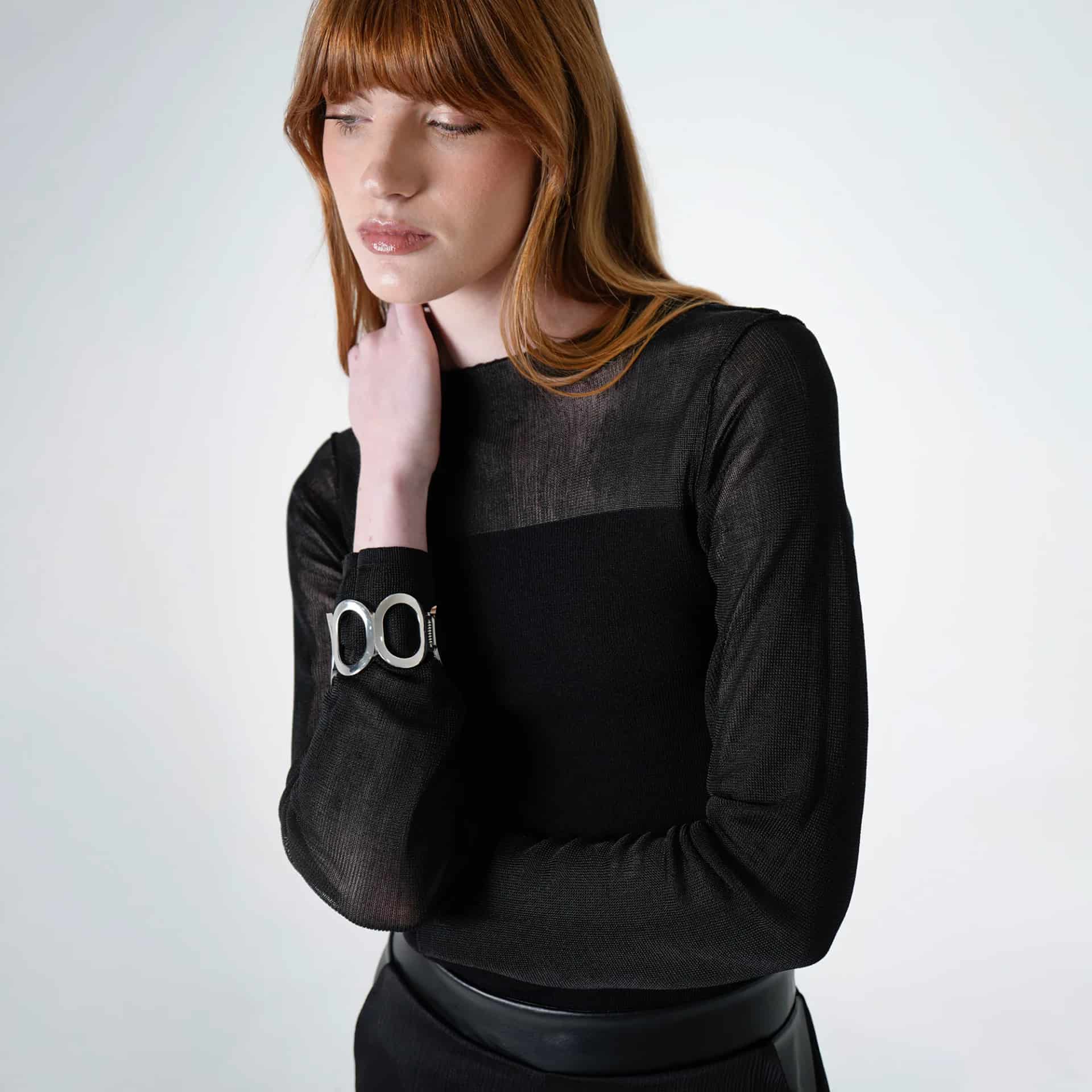 Sweater Cuello U Manga Larga - miniatura 3