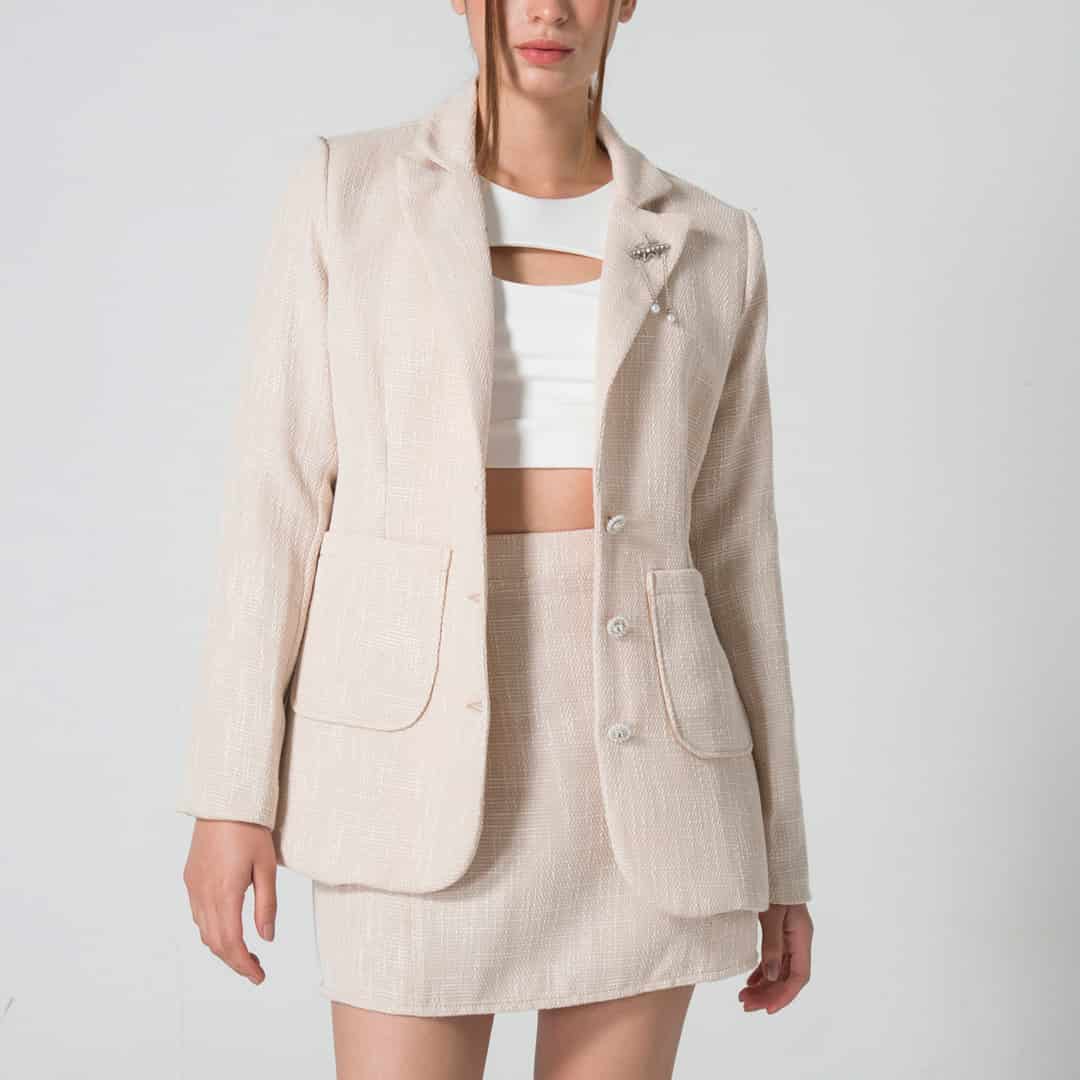 Blazer Regular Cuello Solapa Kiss - miniatura 7