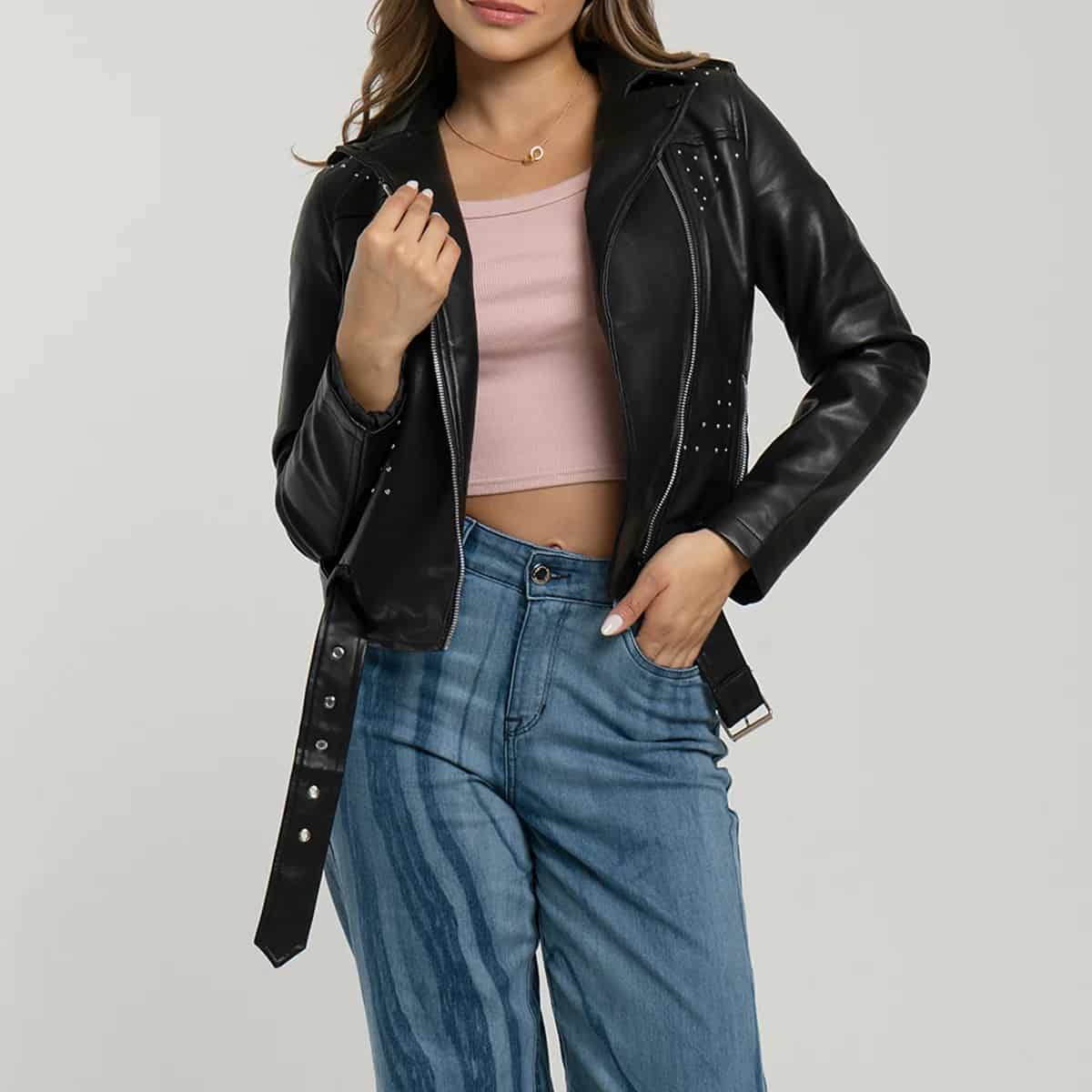 Chaqueta Sintetica Biker Living - miniatura 9