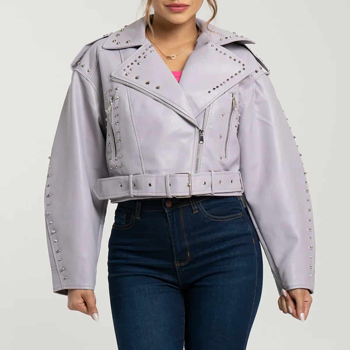 Chaqueta Sintetica Biker Oversize Oasis - miniatura 14