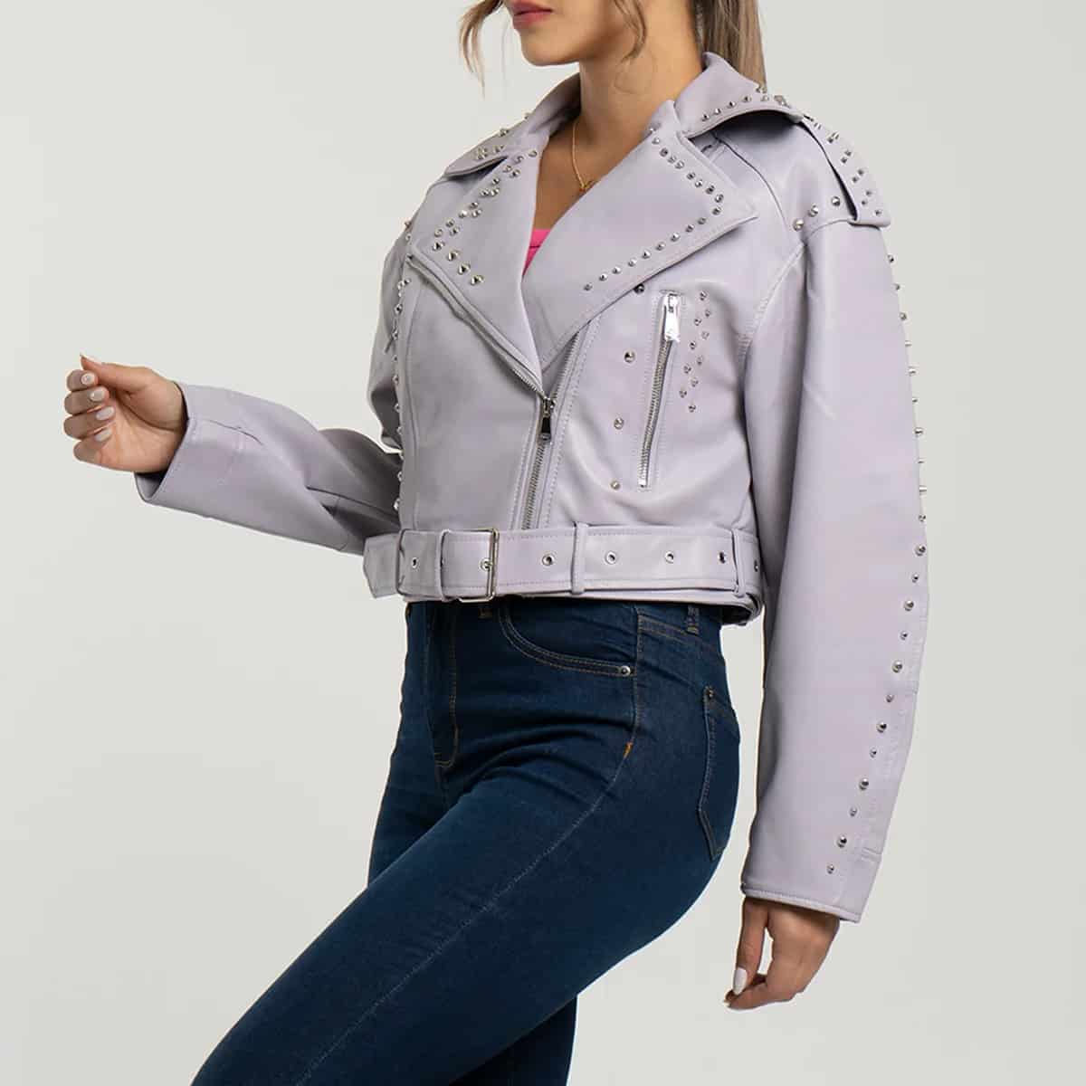 Chaqueta Sintetica Biker Oversize Oasis - miniatura 15