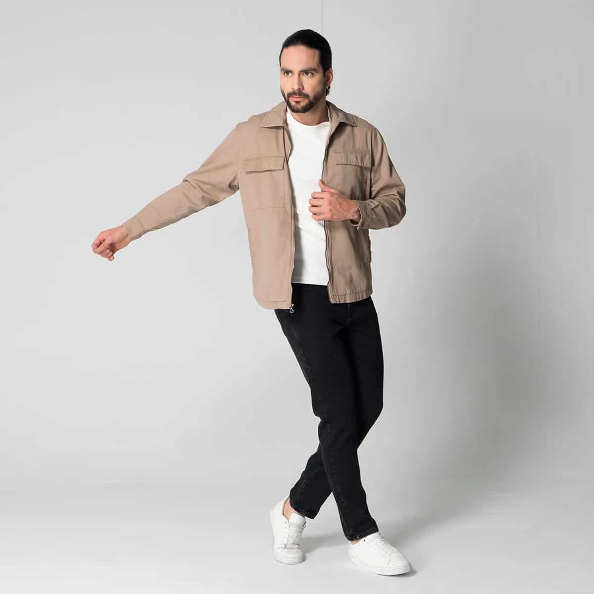 Chaqueta Dril Regular Bgi - miniatura 6