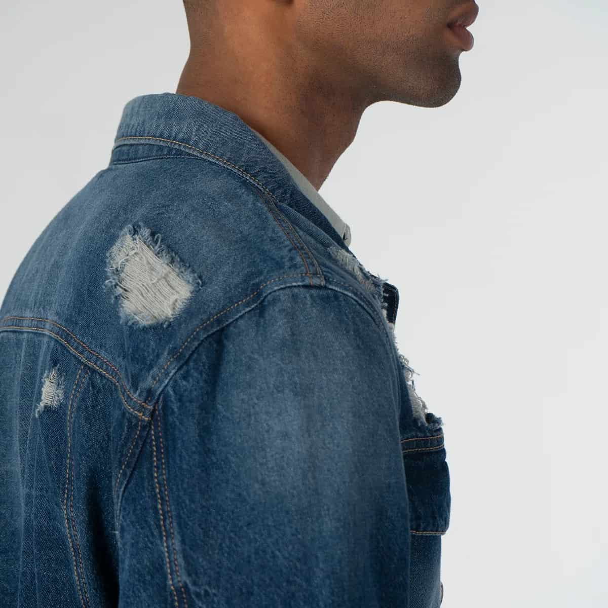Chaqueta Denim Clasica Regular Trees - miniatura 12