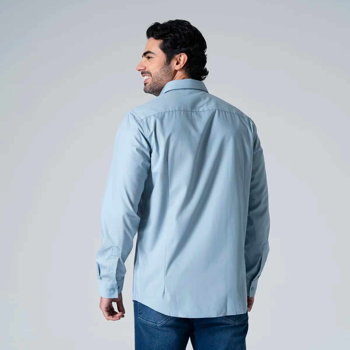 Camisa Formal Unicolor Slim Collyns - miniatura 4