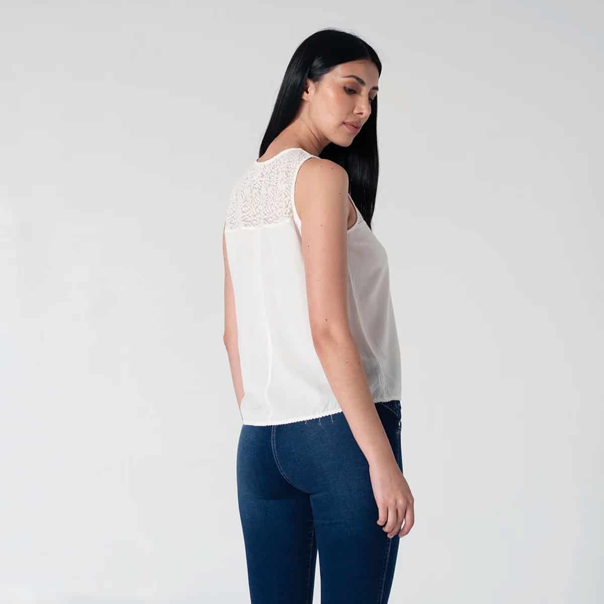 Blusa Slim Manga Sisa Rudi - miniatura 10