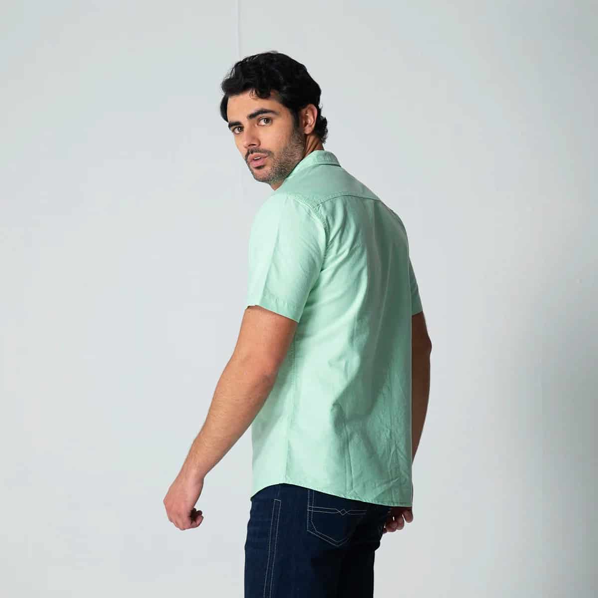 Camisa Slim Manga Corta Royal - miniatura 21
