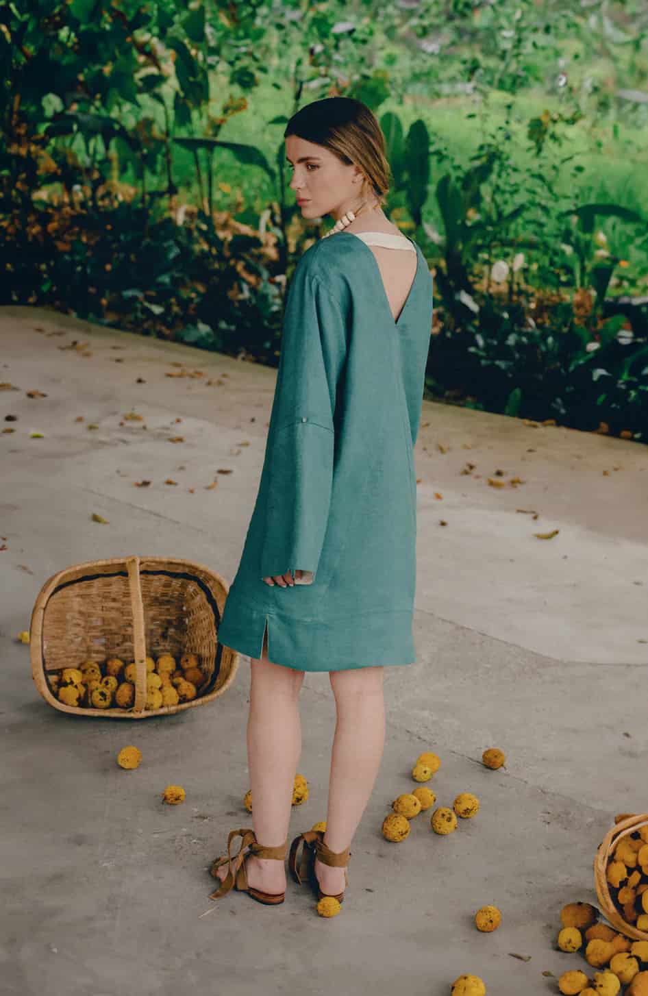 Fruits of the Earth Dress MINI - miniatura 1