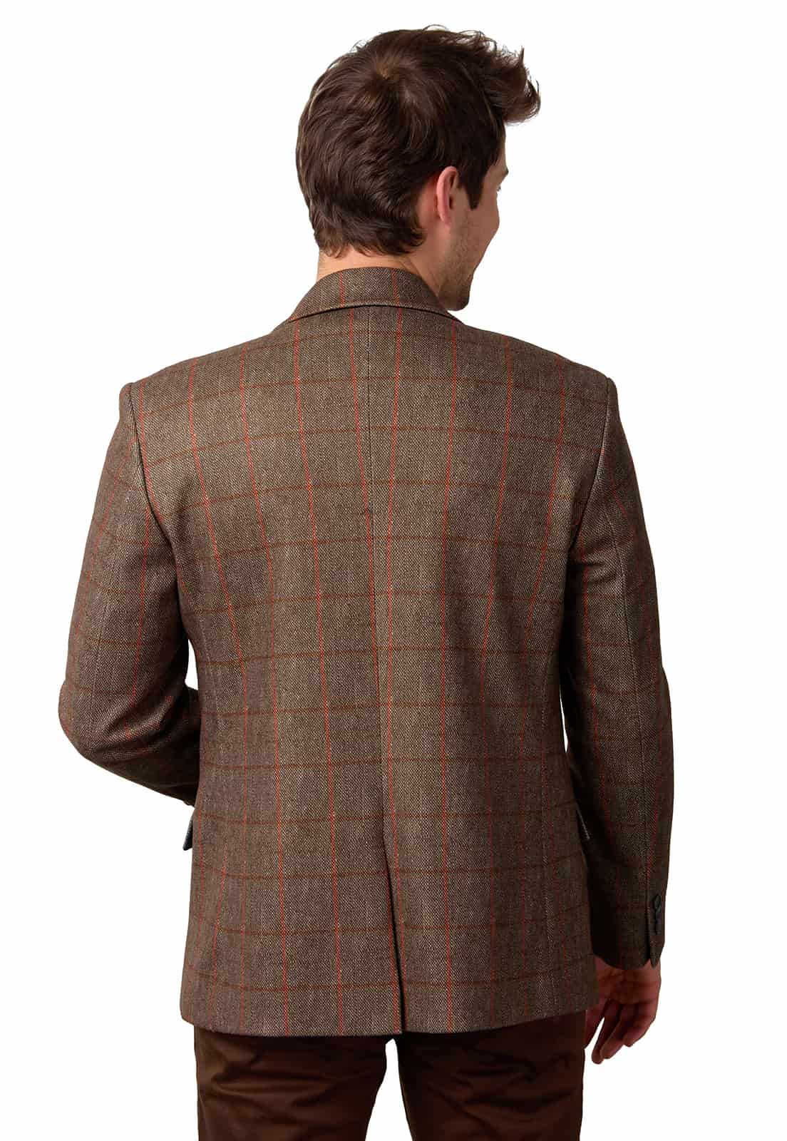 Blazer estampado verde a cuadros - miniatura 8