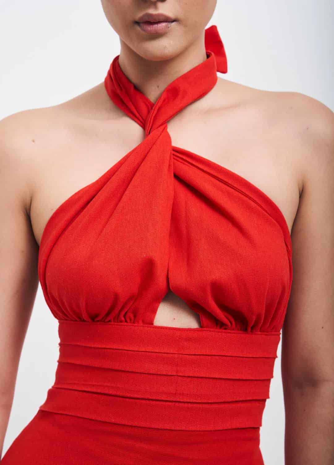 Vestido Lola Rojo Muestra - miniatura 3