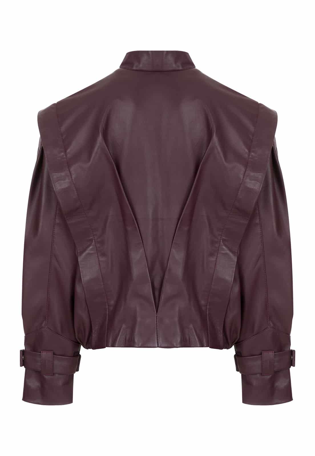 BOMBER LEATHER JACKET - miniatura 10