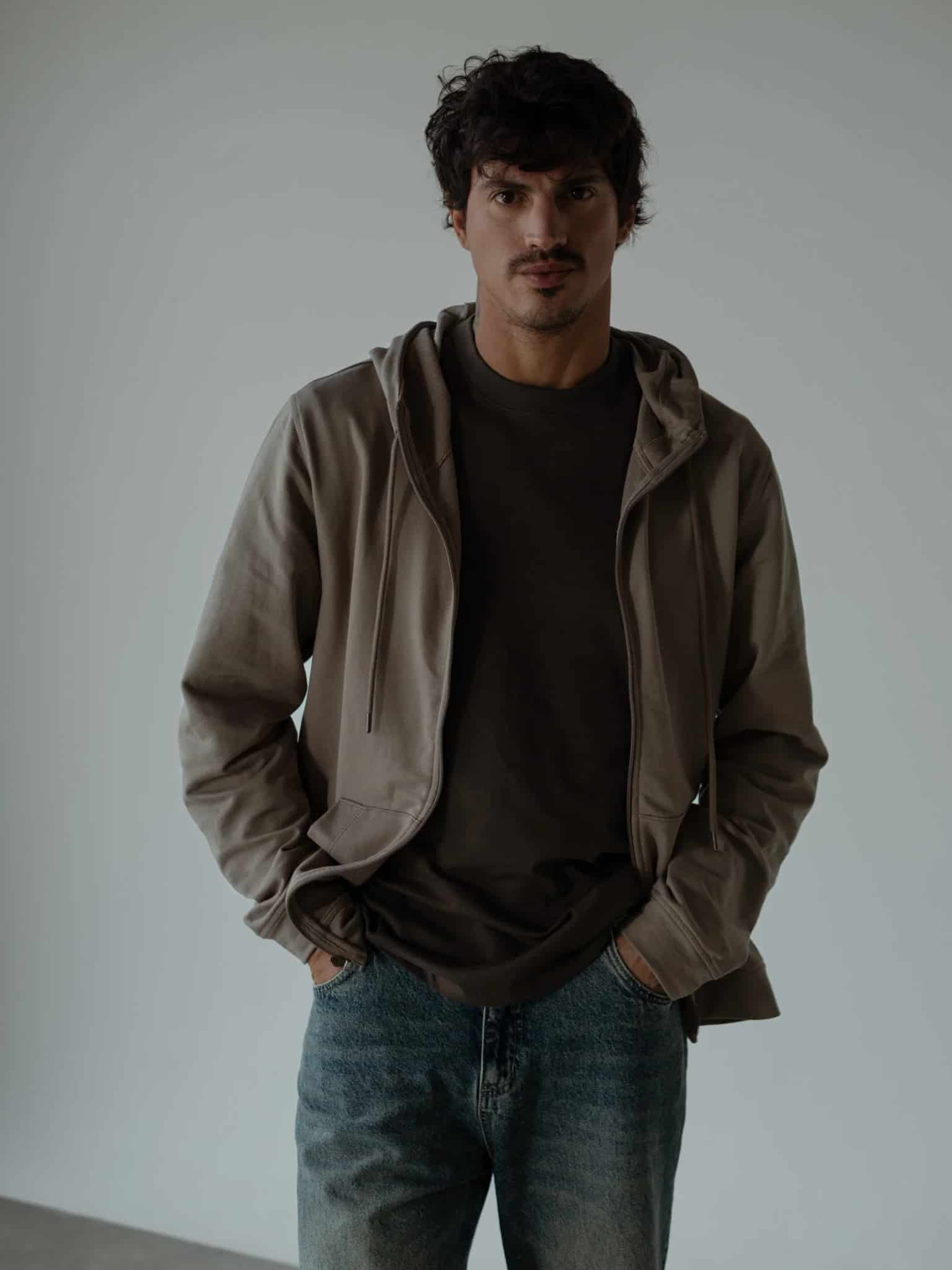 CLASSIC HOODIE - MOCCA - miniatura 6