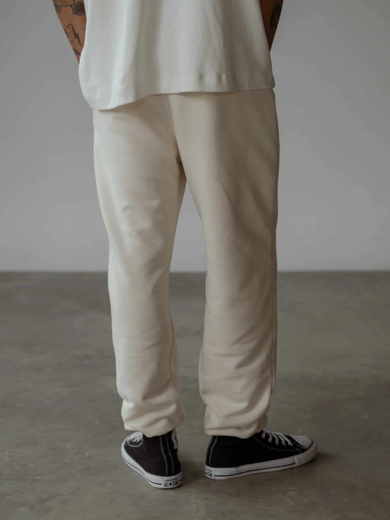 MEN MINIMAL JOGGER - CREAMY - miniatura 13