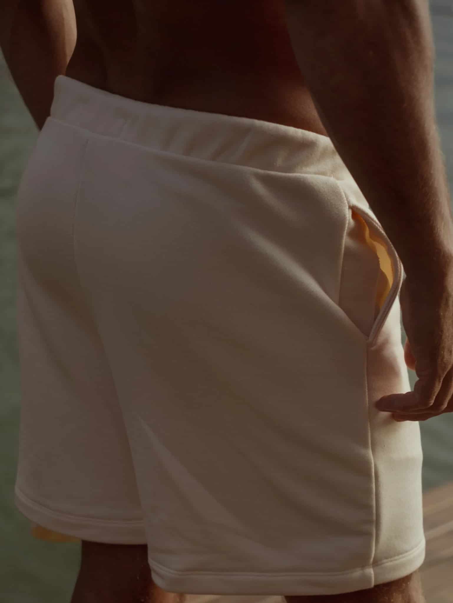 MEN COTTON MINIMAL SHORT - SEA SALT - miniatura 26