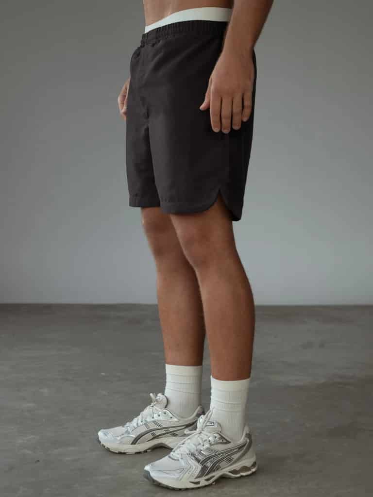 MEN CLASSY SWIMSHORT - BLACK - miniatura 1