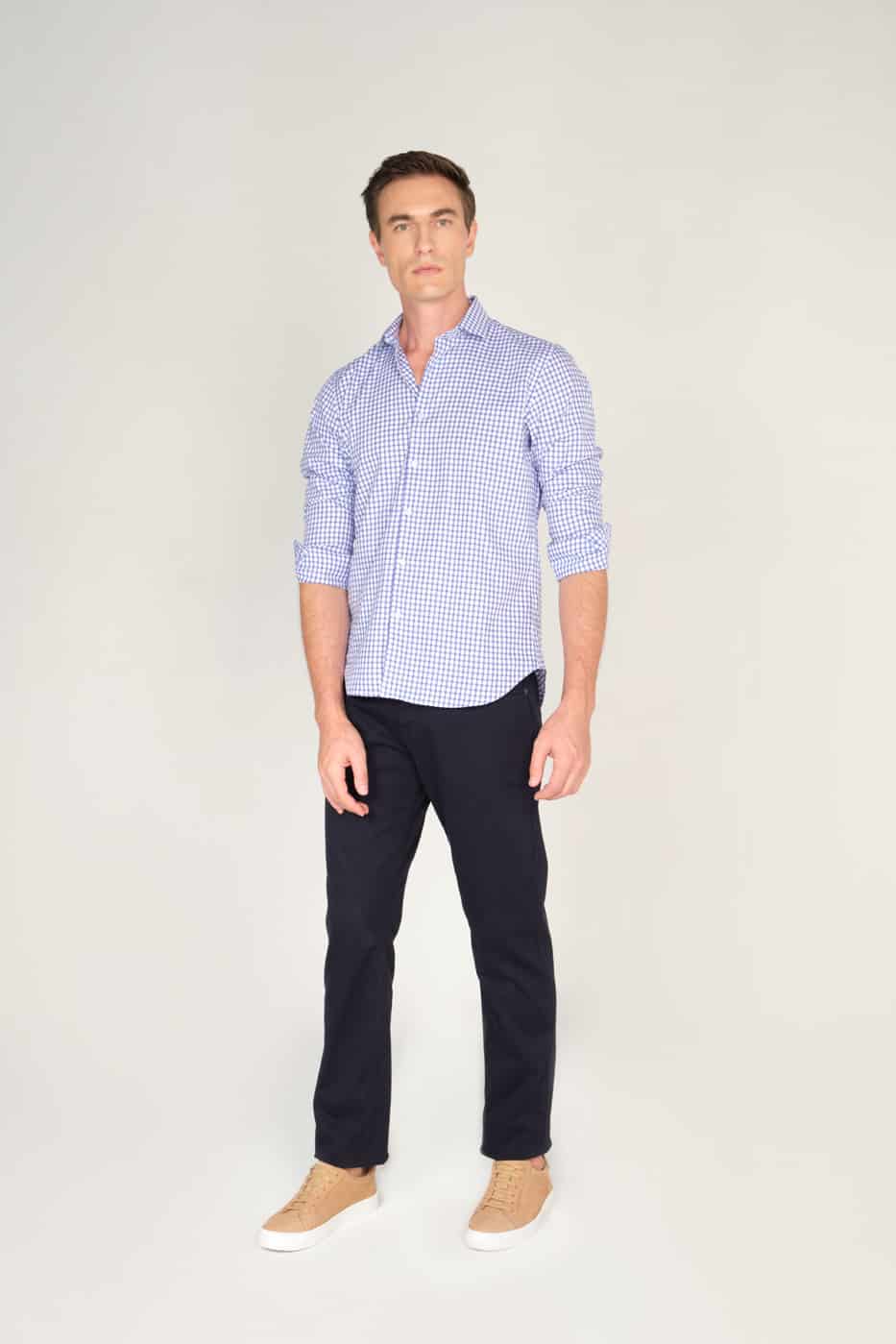 Pantalón Classic Dril 5 Bolsillos Azul - miniatura 3