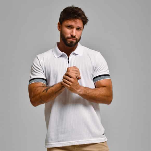 SUETER TIPO POLO MODA HOMBRE - miniatura 21