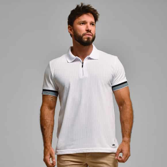 SUETER TIPO POLO MODA HOMBRE - miniatura 14