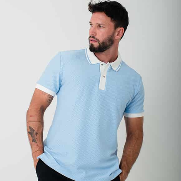 SUETER TIPO POLO MODA HOMBRE - miniatura 56