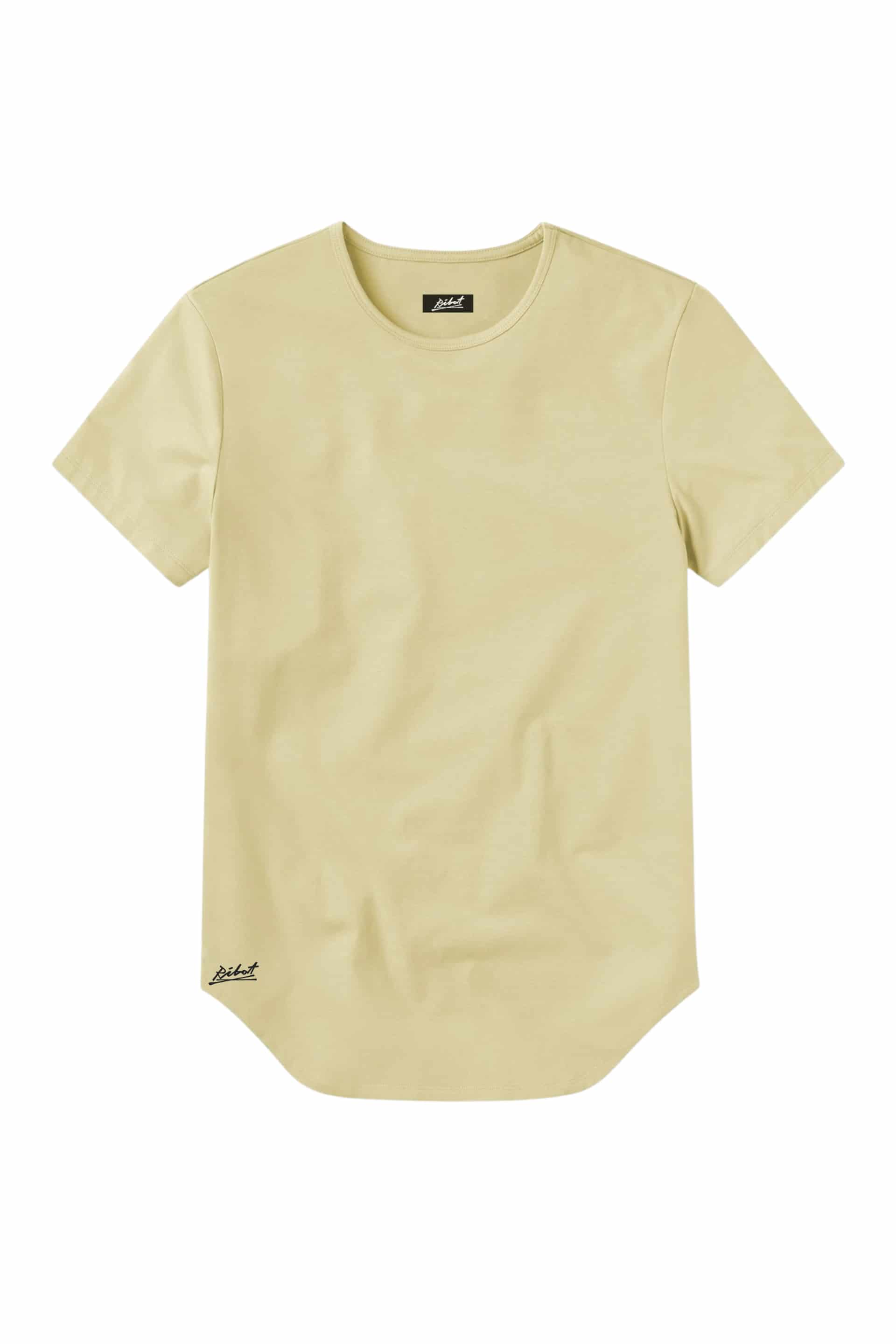 Camiseta Básica Curve Beige - miniatura 1