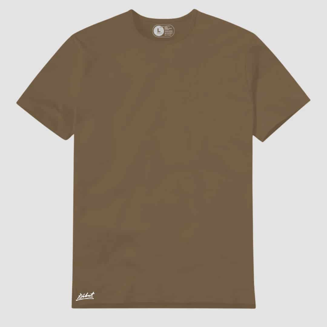 Camiseta Básica Square Café Claro - miniatura 1