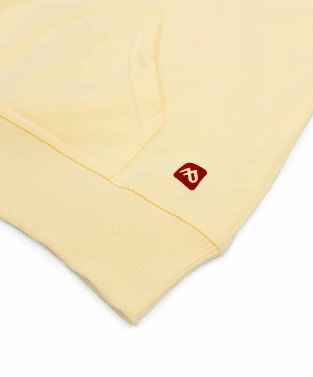 Buzo abierto con Capota Mujer Amarillo Sunshine - miniatura 6