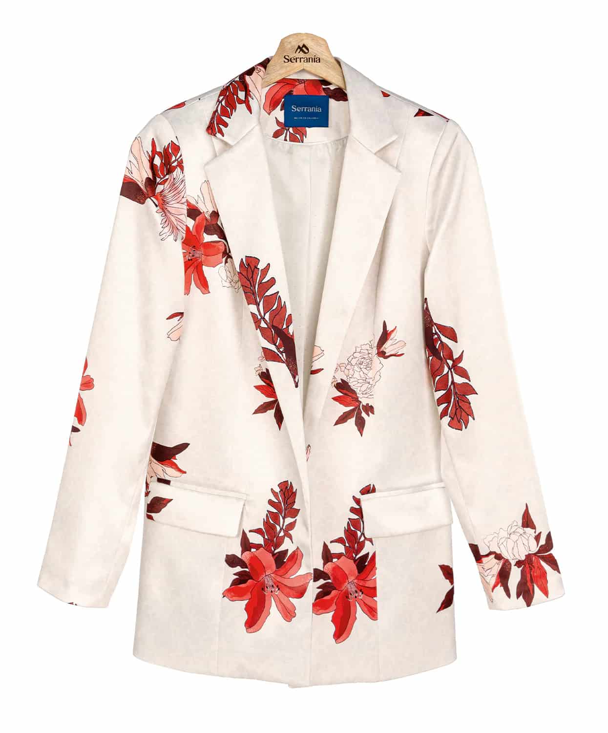 Blazer Flora Marfil Cayeno - miniatura 9
