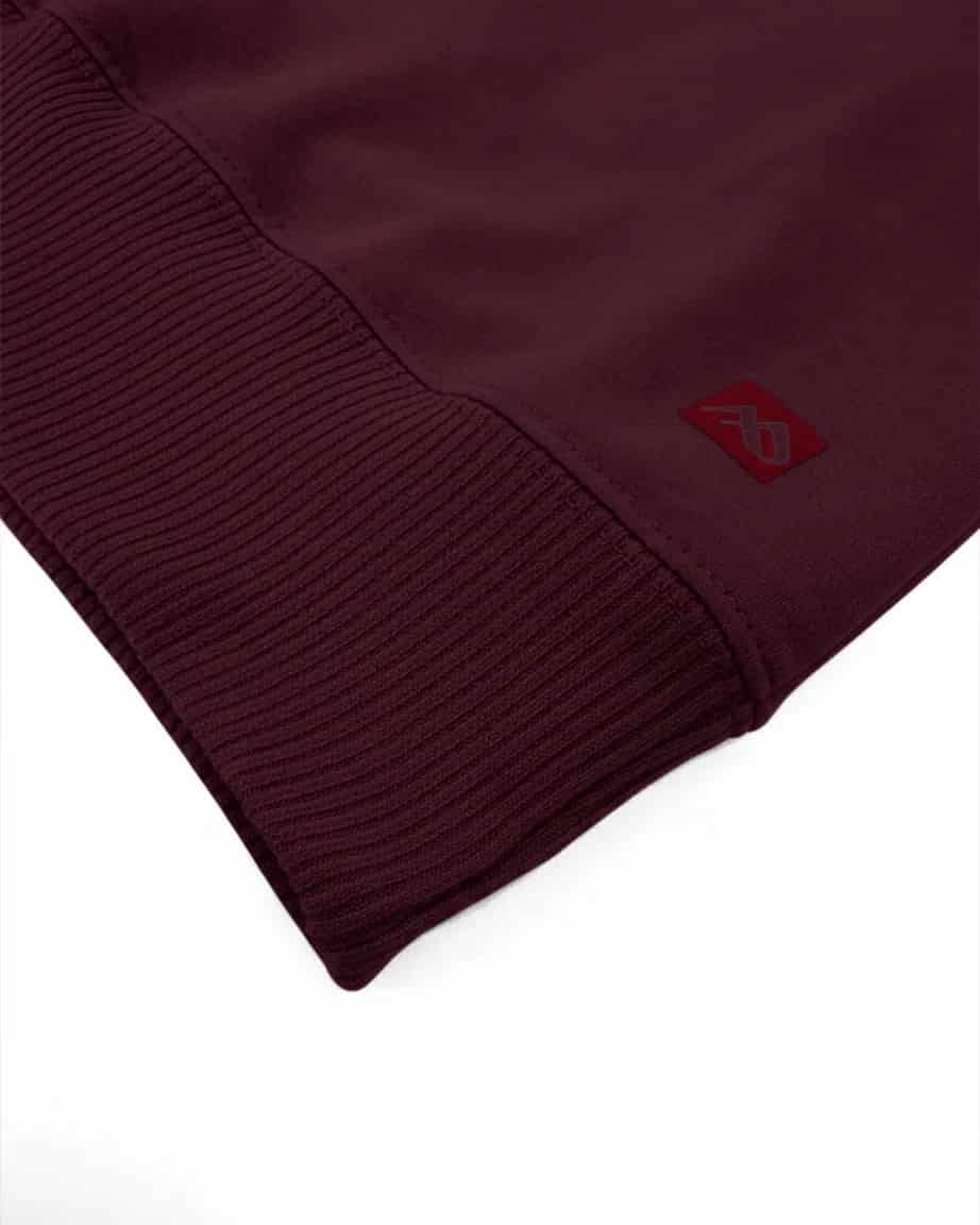 Buzo cuello alto hombre Vinotinto Burdeos - miniatura 14