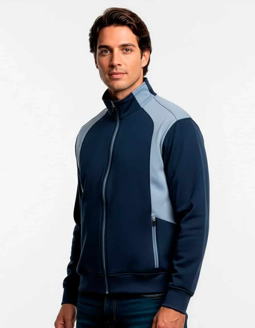 Chaqueta Sporty Azul Oxford - miniatura 3