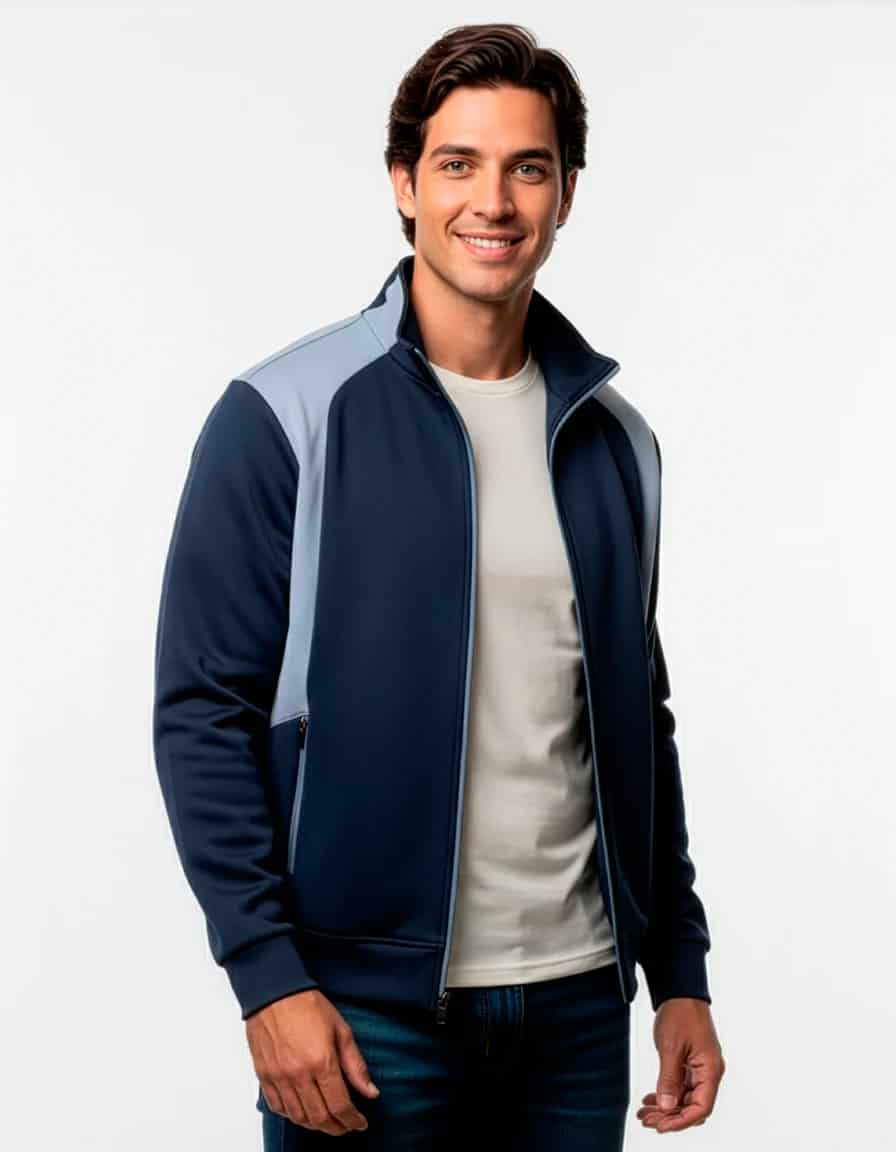 Chaqueta Sporty Azul Oxford - miniatura 1