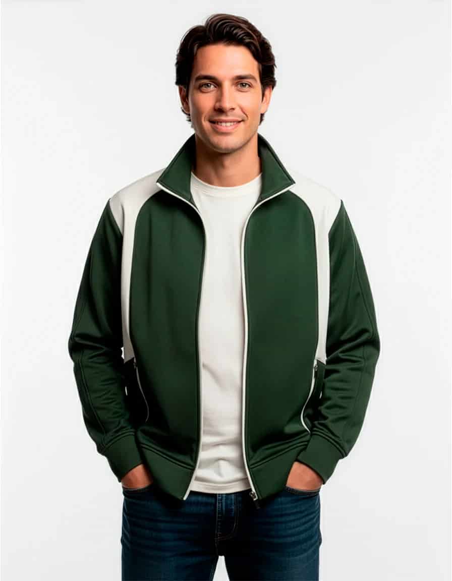 Chaqueta Sporty Verde Bosque - miniatura 1