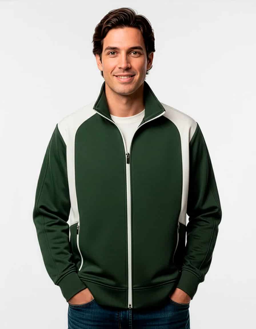 Chaqueta Sporty Verde Bosque - miniatura 3