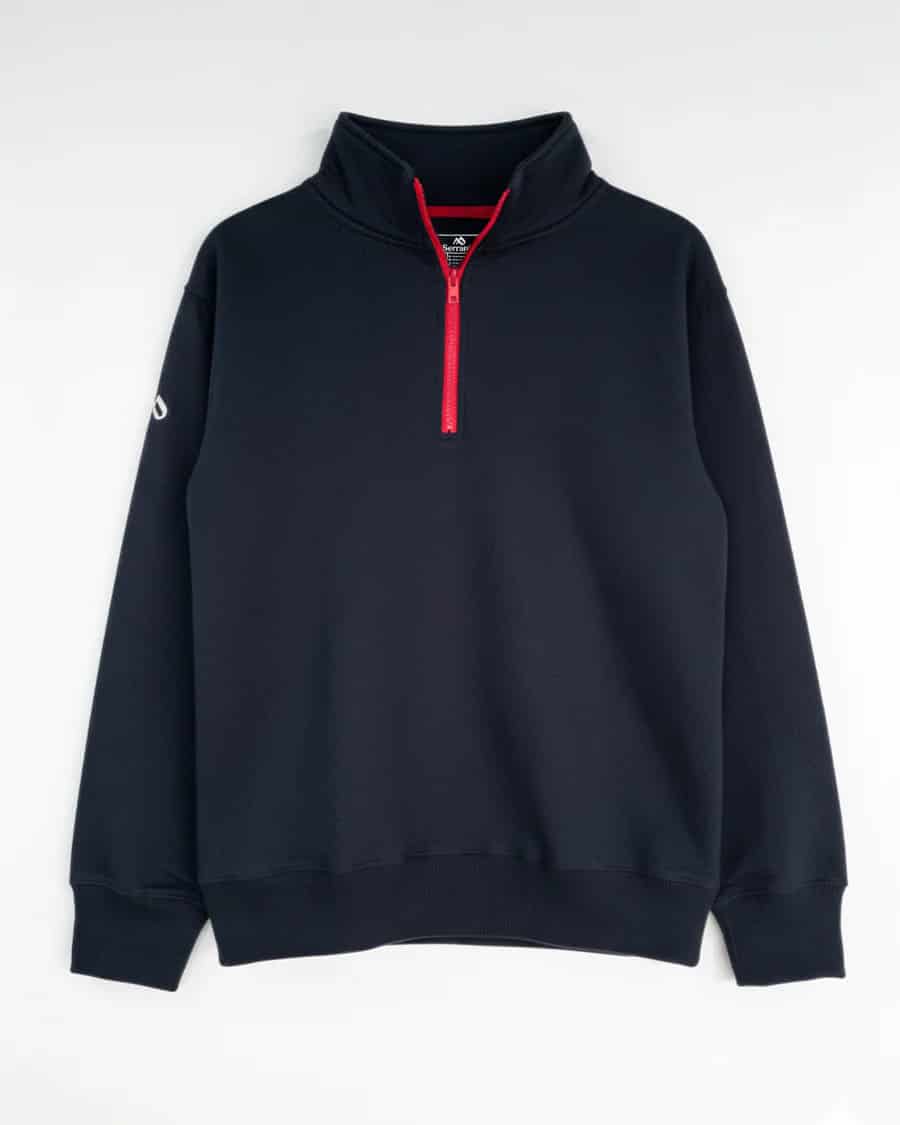 Buzo cuello alto Elite - Azul oxford - miniatura 10