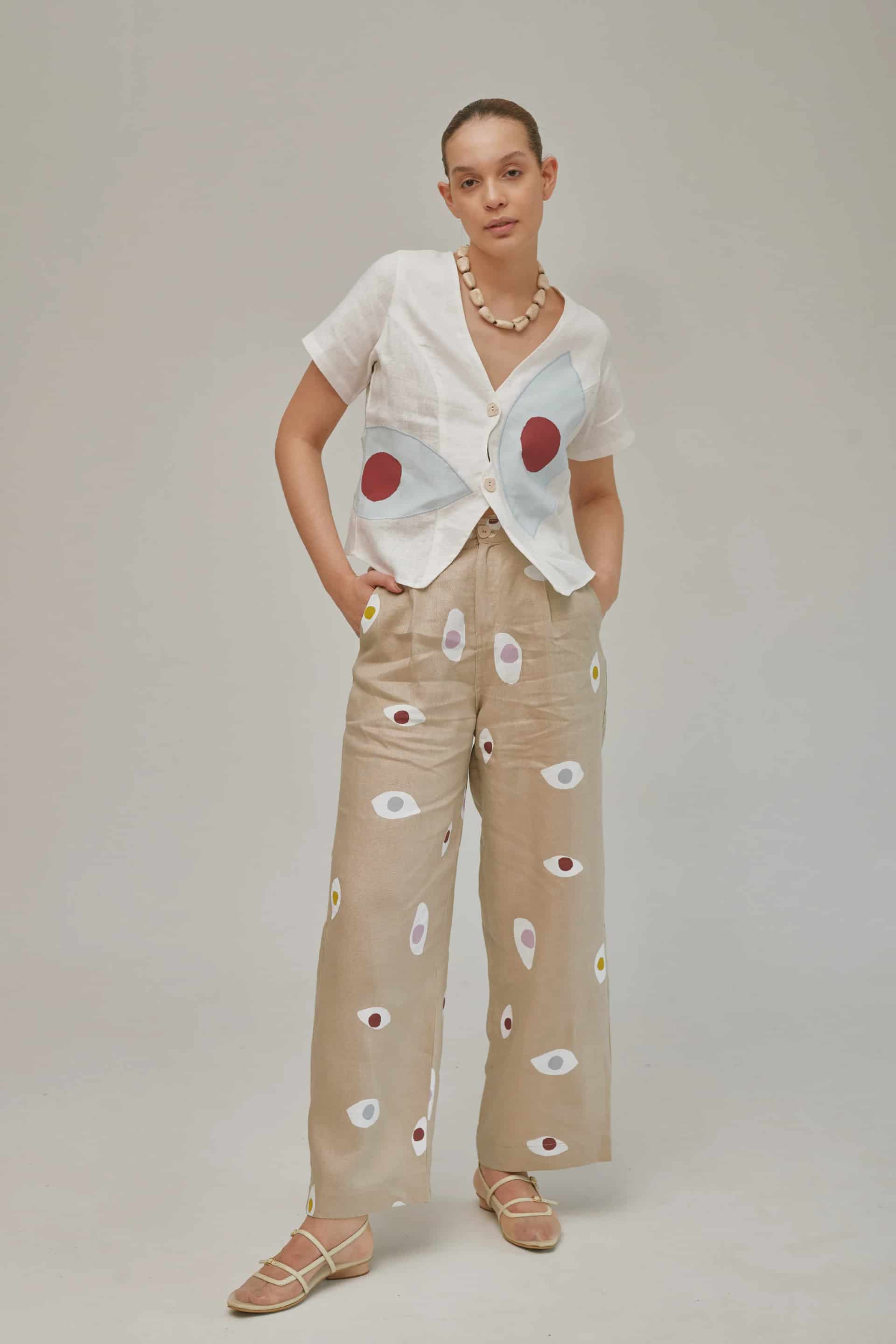 Pantalón Hellen Ojitos - miniatura 1