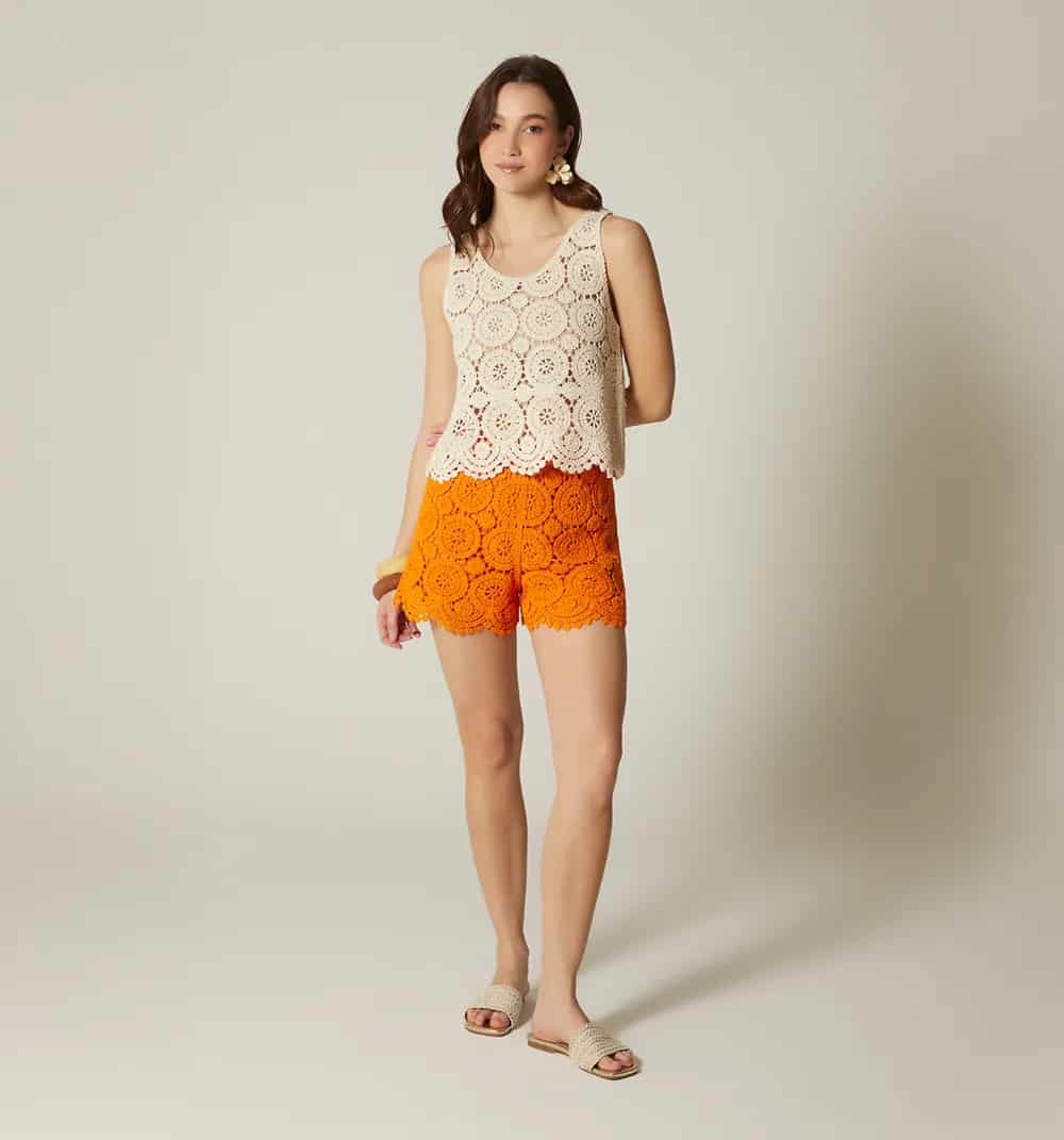 Short en crochet - miniatura 2