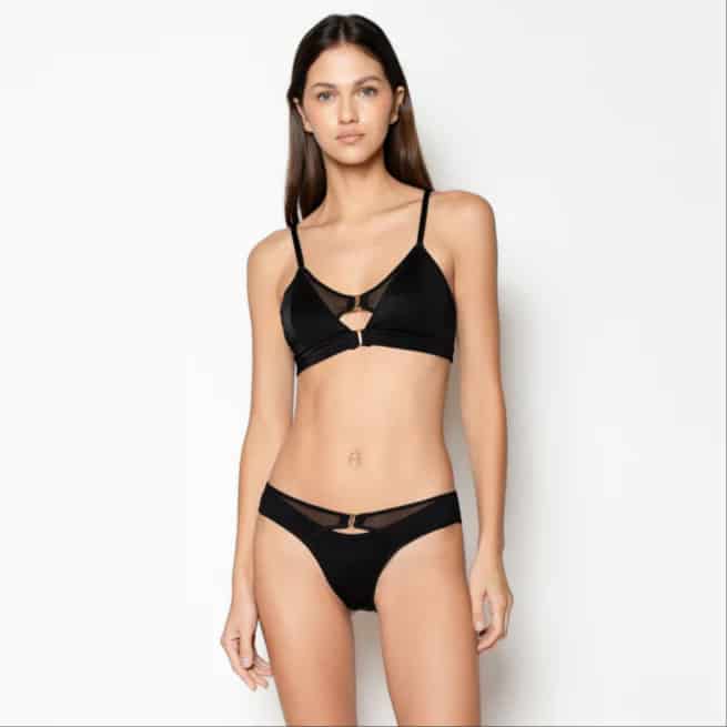 Chloe Black Bra - miniatura 3